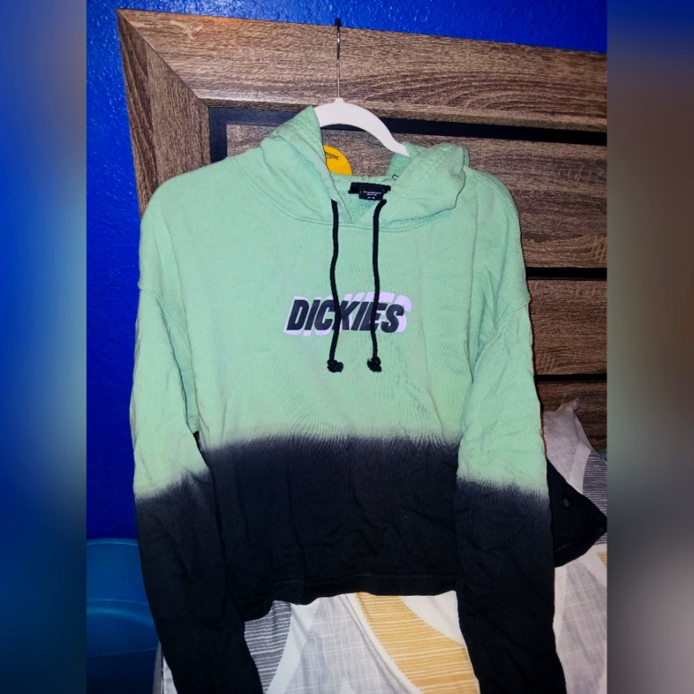 Dickies Green and Black Hoodie